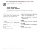 UNGÜLTIG ASTM D1537-60(1998) 10.5.1998 Ansicht