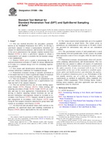 UNGÜLTIG ASTM D1586-08a 1.10.2008 Ansicht