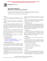UNGÜLTIG ASTM D1617-07 1.6.2007 Ansicht
