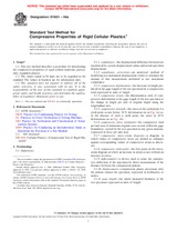 UNGÜLTIG ASTM D1621-04a 1.10.2004 Ansicht