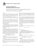 UNGÜLTIG ASTM D1644-01(2006) 1.6.2006 Ansicht
