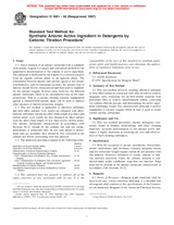 UNGÜLTIG ASTM D1681-92(1997) 10.3.1997 Ansicht