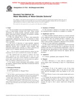 UNGÜLTIG ASTM D1722-98(2004) 1.6.2004 Ansicht