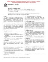 UNGÜLTIG ASTM D1739-98 10.10.1998 Ansicht