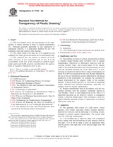 UNGÜLTIG ASTM D1746-03 10.7.2003 Ansicht