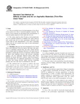 UNGÜLTIG ASTM D1754/D1754M-09(2014) 1.6.2014 Ansicht