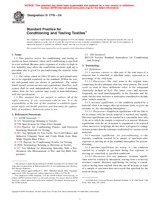 UNGÜLTIG ASTM D1776-04 1.3.2004 Ansicht