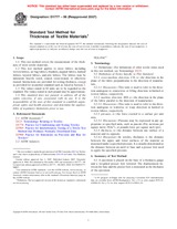 UNGÜLTIG ASTM D1777-96(2007) 1.1.2007 Ansicht