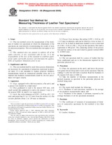 UNGÜLTIG ASTM D1813-00(2005) 1.4.2005 Ansicht
