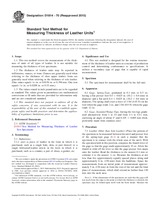 UNGÜLTIG ASTM D1814-70(2015) 1.5.2015 Ansicht