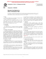 UNGÜLTIG ASTM D1833-87(2004) 1.5.2004 Ansicht
