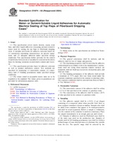 UNGÜLTIG ASTM D1874-62(2004) 1.4.2004 Ansicht