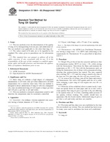 UNGÜLTIG ASTM D1964-85(1995)e1 1.1.1995 Ansicht