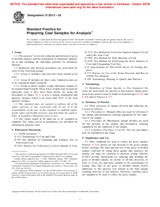 UNGÜLTIG ASTM D2013-03 1.12.2003 Ansicht
