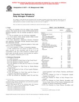 UNGÜLTIG ASTM D2071-87(1998) 10.5.1998 Ansicht
