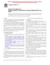 UNGÜLTIG ASTM D2084-07 1.7.2007 Ansicht