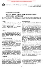 UNGÜLTIG ASTM D2133-66(1972) 1.1.1900 Ansicht