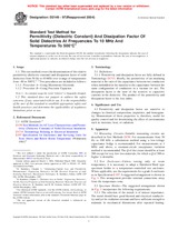 UNGÜLTIG ASTM D2149-97(2004) 1.3.2004 Ansicht