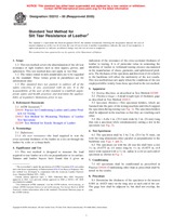 UNGÜLTIG ASTM D2212-00(2005) 1.4.2005 Ansicht