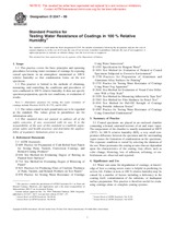 UNGÜLTIG ASTM D2247-99 10.12.1999 Ansicht