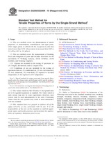 UNGÜLTIG ASTM D2256/D2256M-10(2015) 1.7.2015 Ansicht