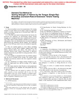 UNGÜLTIG ASTM D2261-96 1.1.1996 Ansicht