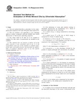 UNGÜLTIG ASTM D2269-10(2015) 1.4.2015 Ansicht