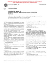 UNGÜLTIG ASTM D2274-03 10.6.2003 Ansicht