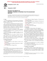 UNGÜLTIG ASTM D2274-03a 1.11.2003 Ansicht