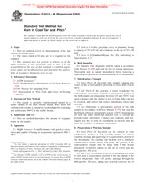 UNGÜLTIG ASTM D2415-98(2003) 1.11.2003 Ansicht