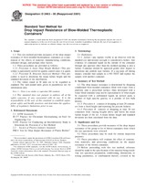UNGÜLTIG ASTM D2463-95(2001) 1.1.1995 Ansicht