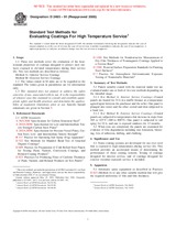 UNGÜLTIG ASTM D2485-91(2000) 10.5.2000 Ansicht