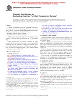 UNGÜLTIG ASTM D2485-91(2007) 1.6.2007 Ansicht