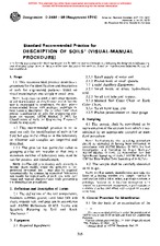 UNGÜLTIG ASTM D2488-69(1975) 1.1.1900 Ansicht