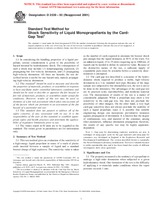 UNGÜLTIG ASTM D2539-93(2001) 15.3.1993 Ansicht