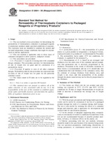 UNGÜLTIG ASTM D2684-95(2001) 1.1.2001 Ansicht