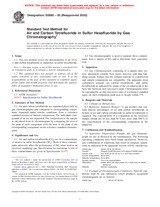 UNGÜLTIG ASTM D2685-95(2003) 10.9.1995 Ansicht