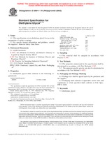 UNGÜLTIG ASTM D2694-91(2000) 1.1.2000 Ansicht
