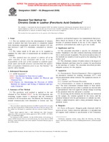 UNGÜLTIG ASTM D2807-93(2009) 1.4.2009 Ansicht