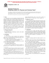 UNGÜLTIG ASTM D2813-03 1.10.2003 Ansicht