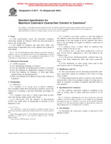 UNGÜLTIG ASTM D2817-91(2001) 1.1.2001 Ansicht