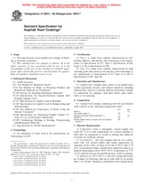 UNGÜLTIG ASTM D2823-90(1997)e1 1.1.1997 Ansicht