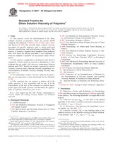 UNGÜLTIG ASTM D2857-95(2001) 15.2.1995 Ansicht