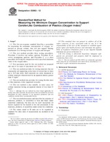 UNGÜLTIG ASTM D2863-12 1.4.2012 Ansicht