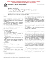 UNGÜLTIG ASTM D2908-91(2001) 1.1.2001 Ansicht