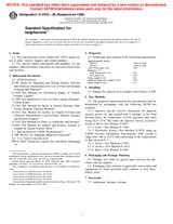 UNGÜLTIG ASTM D2916-88(1996) 1.1.2001 Ansicht