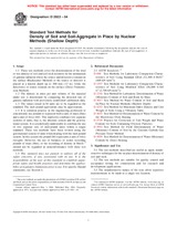 UNGÜLTIG ASTM D2922-04 1.5.2004 Ansicht