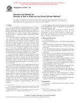 UNGÜLTIG ASTM D2937-00 10.6.2000 Ansicht