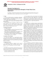 UNGÜLTIG ASTM D2938-95(2002) 15.6.1995 Ansicht