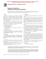 UNGÜLTIG ASTM D2944-71(1998) 10.12.1998 Ansicht